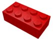 Lego , losse blokjes 4 x2 - 0 - Thumbnail