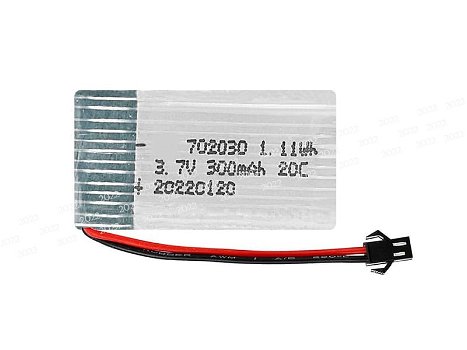 Battery for HONGJIE 3.7V 300mAh/1.11WH Li-Polymer Batteries - 0