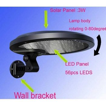 Draaibare buitenverlichting met PIR sensor - 5