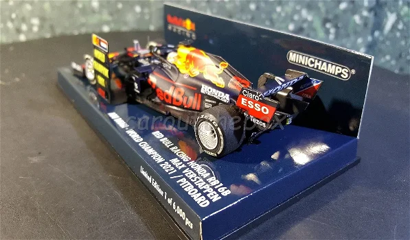 Red Bull RB16B VERSTAPPEN 2021 CHAMP 1:43 Mi073 - 2