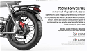 COSWHEEL CT20 Electric Bike 20*5.0'' All-terrain Tire, 750W - 2 - Thumbnail