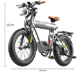 COSWHEEL T20R All-Terrain E-Bike, 20*4.0'' Tires, 750W - 7 - Thumbnail