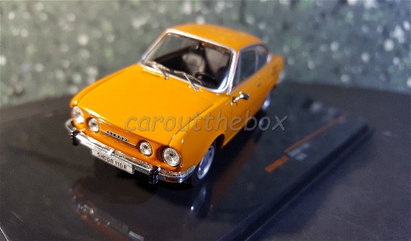 Skoda 110R 1978 oranje 1:43 Ixo V779 - 1