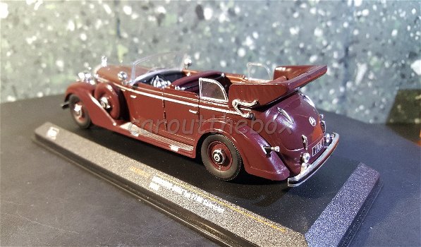 Mercedes-Benz 770K cabrio 1938 bruin 1:43 Ixo V780 - 2