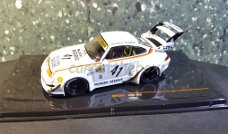 Porsche RWB 993 LBWK #41 wit 1:43 Ixo V793