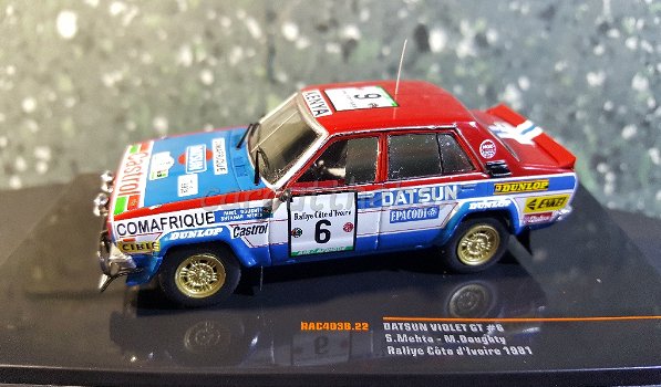 Datsun Violet GT #6 1:43 Ixo V797 - 0