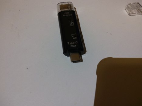 OTG + Microsd kaart lezer/USB OTG - 1
