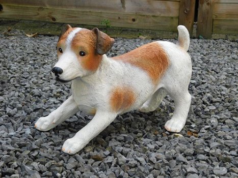 decoratief beeld van een hond , jack russel - 2