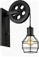 Lamp Industrieel | Wandlamp | Muurlamp | Wandverlichting metaal hout | E27 Fitting - 0 - Thumbnail