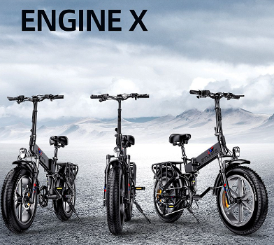 ENGWE X Folding Electric Bike 20*4.0 Inch Chaoyang - 2