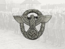 Embleem,Badge,Pet,Duitsland,Wehrmacht,Polizei,WWII