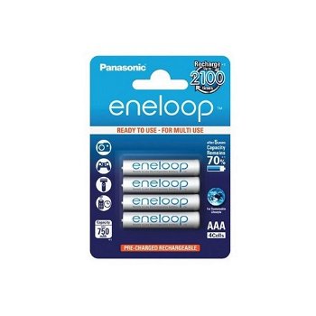 Panasonic Eneloop AAA oplaadbaar 4 stuks - 0