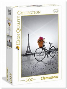 Romantic promenade in Paris - Clementoni - 500 Stukjes - 0