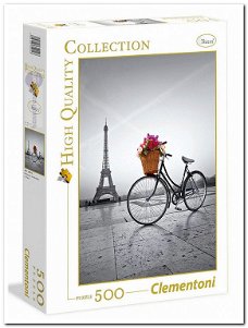 Romantic promenade in Paris - Clementoni - 500 Stukjes