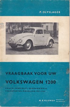 Vraagbaak voor uw Volkswagen 1200. Modellen 1961/1964 - 0