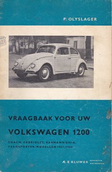 Vraagbaak voor uw Volkswagen 1200. Modellen 1961/1964