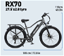 BURCHDA RX70 Mountain E-bike 27.5 Inch Tires 800W - 5 - Thumbnail