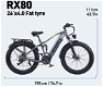 BURCHDA RX80 Electric Bicycle 26*4.0 Inch Fat Tire 1000W - 5 - Thumbnail