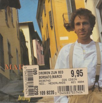 CD-single Marco Borsato Dromen zijn bedrog - 0