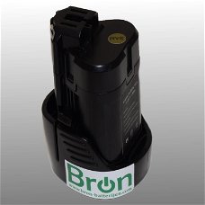 Batterij voor Bosch 10.8 Volt 1.5Ah Li-ion replica 2607336013