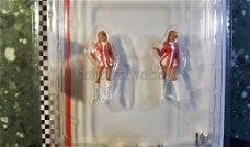 Diorama figuren Race day set 6 1:43 American diorama AD315