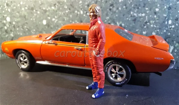 Diorama figuur racing Legends 70s A 1:18 Amer. diorama AD324 - 1