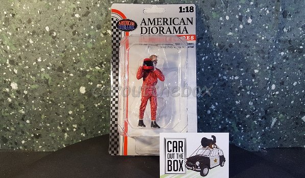Diorama figuur racing Legends 70s B 1:18 Amer. diorama - 4