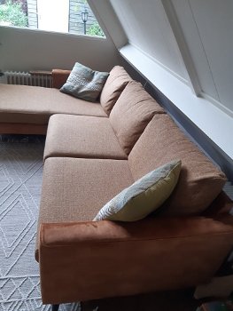 Prachtig nieuwe bank met longchair - 1