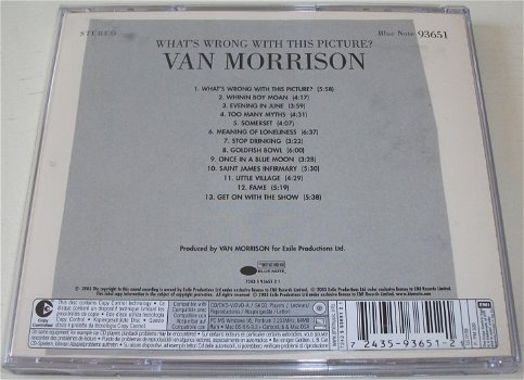 CD *** VAN MORRISON *** What's Wrong with This Picture? - 1