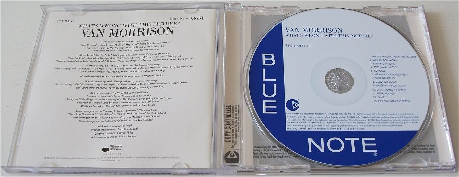 CD *** VAN MORRISON *** What's Wrong with This Picture? - 2