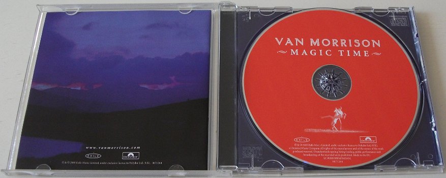 CD *** VAN MORRISON *** Magic Time - 2