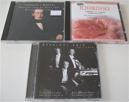 CD *** STORIONI TRIO AMSTERDAM *** Tchaikovsky & Rachmaninov - 3