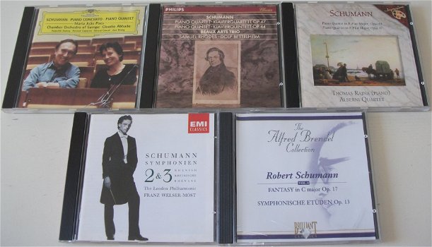 CD *** SCHUMANN *** Piano Concerto & Piano Quintet - 3