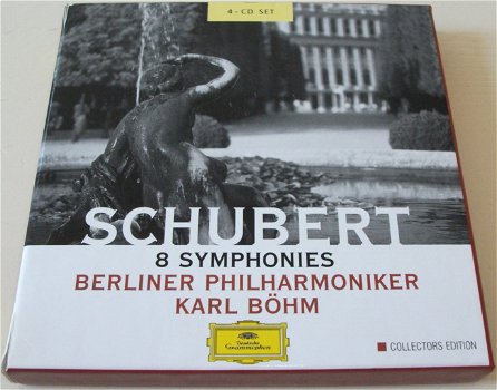 CD *** SCHUBERT *** 4-CD Boxset 8 Symphonies - 0