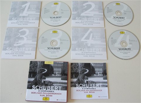 CD *** SCHUBERT *** 4-CD Boxset 8 Symphonies - 3