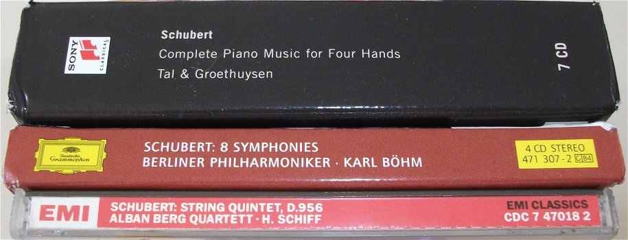 CD *** SCHUBERT *** 4-CD Boxset 8 Symphonies - 5