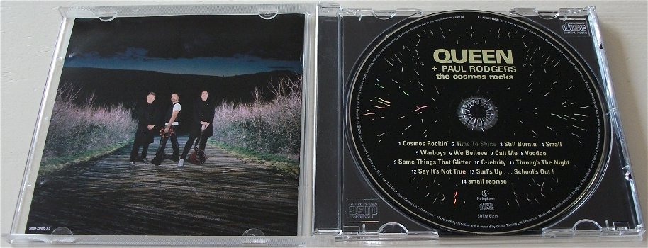 CD *** QUEEN + PAUL RODGERS *** The Cosmos Rocks - 2