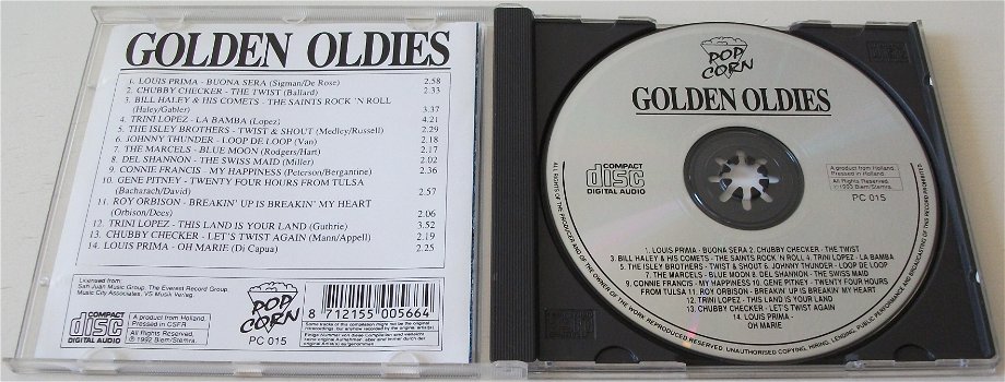 CD *** GOLDEN OLDIES *** Original Artists - 2