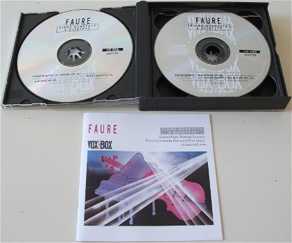 CD *** FAURÉ *** Piano Quartets & Quintets - 2