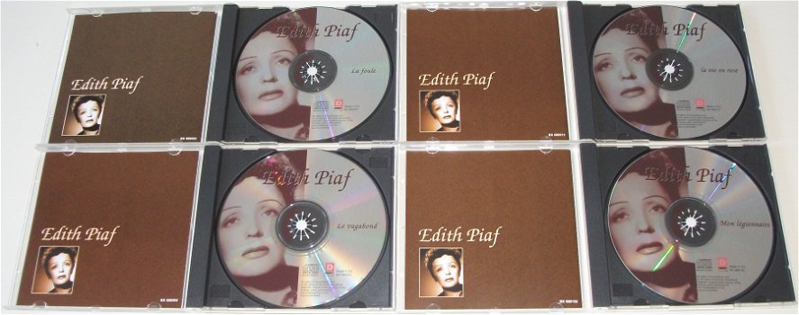 CD *** EDITH PIAF *** 4-CD Set 100 Chansons - 3