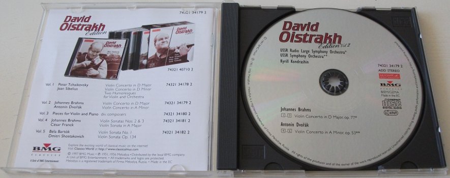 CD *** DAVID OISTRAKH *** Edition Volume 2 - 2
