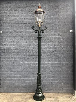 antieke lantaarn , Buitenlamp,aluminium - 1