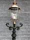 antieke lantaarn , Buitenlamp,aluminium - 3 - Thumbnail