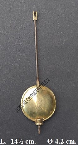 = Slinger = Franse pendule = 48472