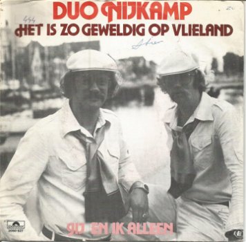 Duo Nijkamp – Het Is Zo Geweldig Op Vlieland (1980) - 0