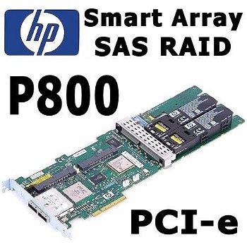 HP Smart Array P800 SAS SATA PCI-e RAID Controller | 16-ports - 0
