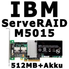 IBM ServeRAID M5015 8-port 6 Gbps SAS SATA RAID Ctrls | 14TB