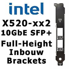 Intel X520-DA2 SR2 10GbE Full-Height FH LP Inbouw Brackets