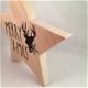 Kerst decoratie houten ster met kerst quote optie 7 - 1 - Thumbnail
