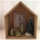 Kerst decoratie houten kerststal (alternatieve versie) - 0 - Thumbnail
